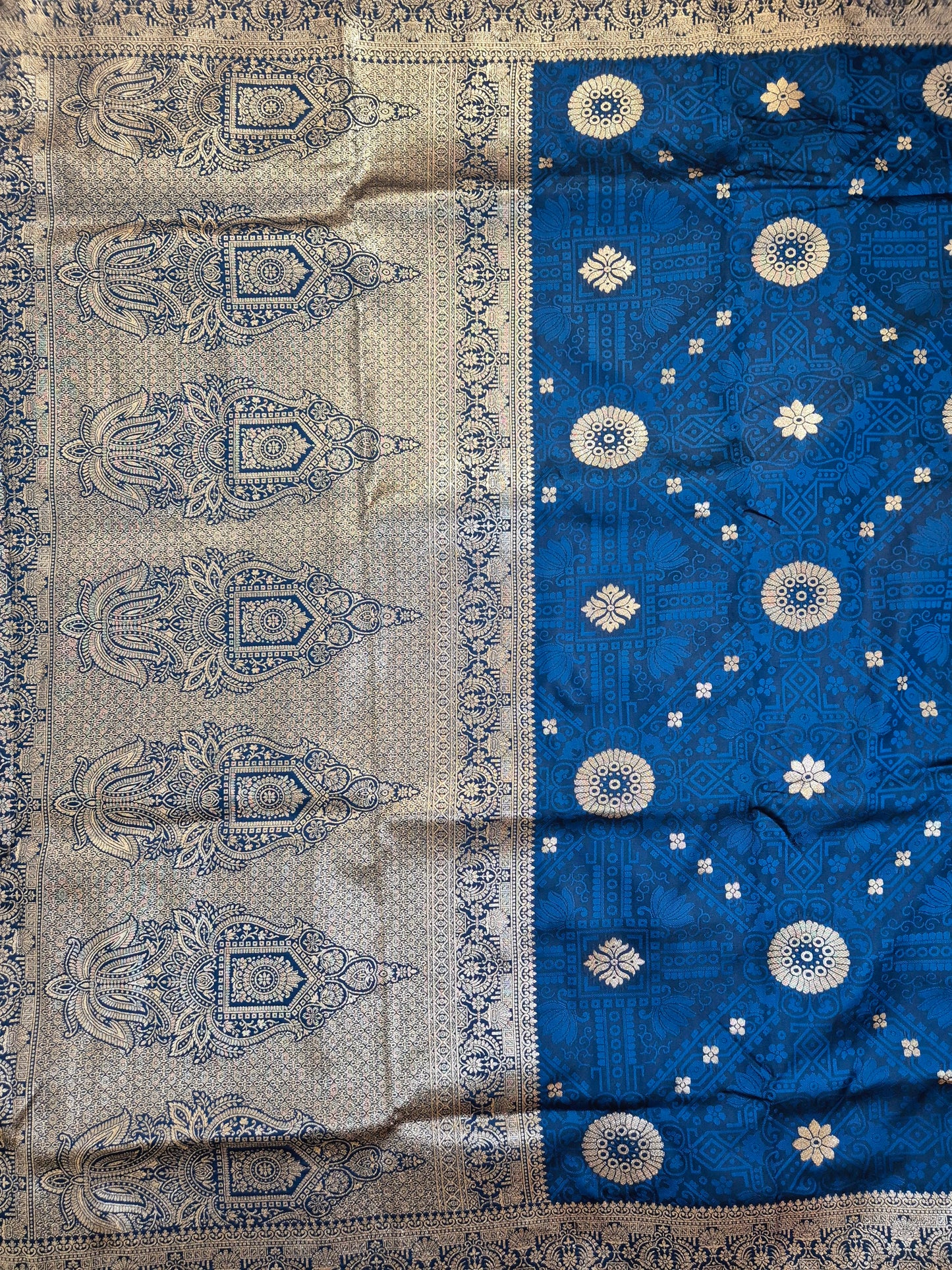 Banarasi Katan Silk Saree with Weaving Body