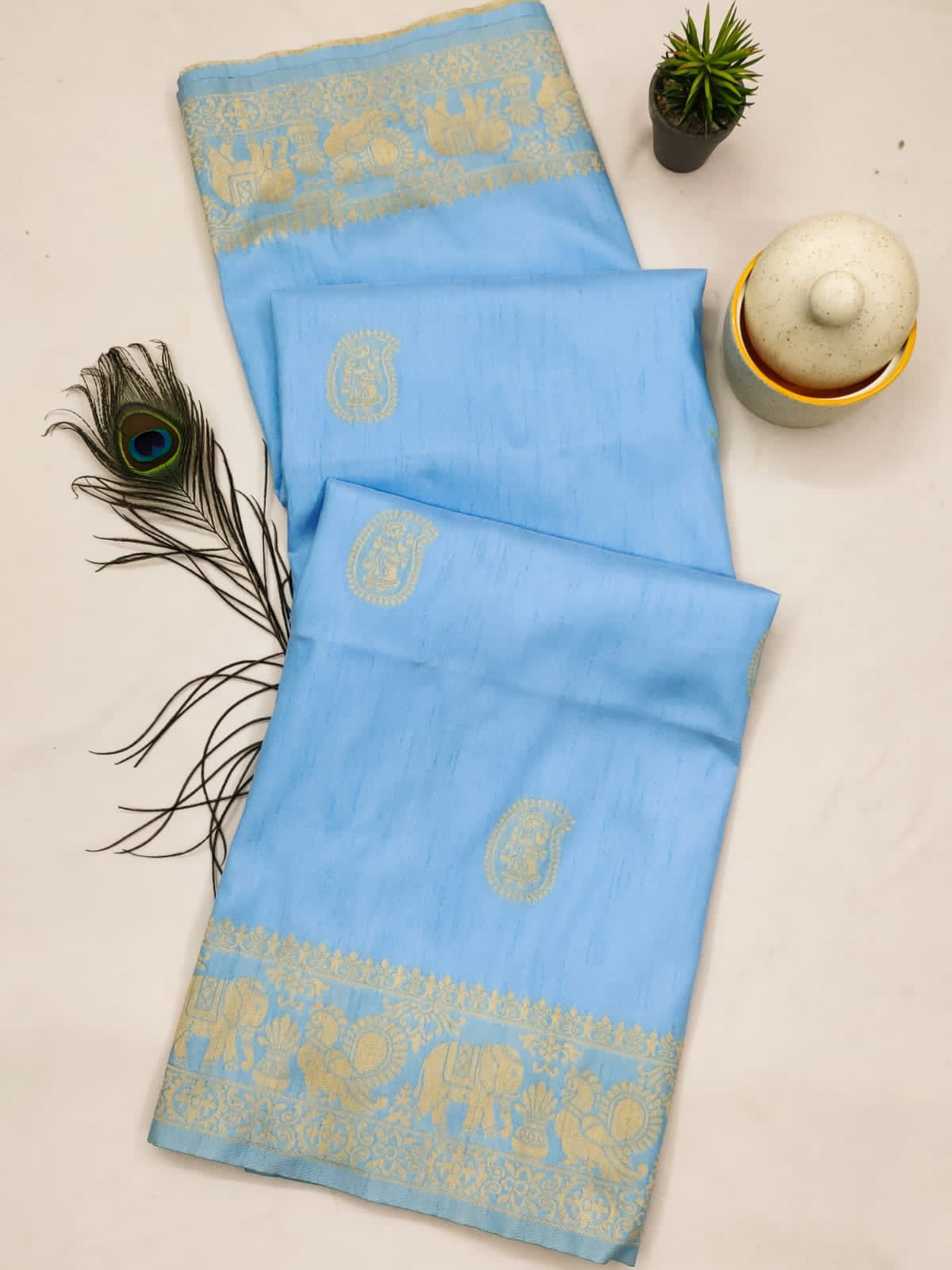 Baarat 5 -Handloom Weaving Silk Saree