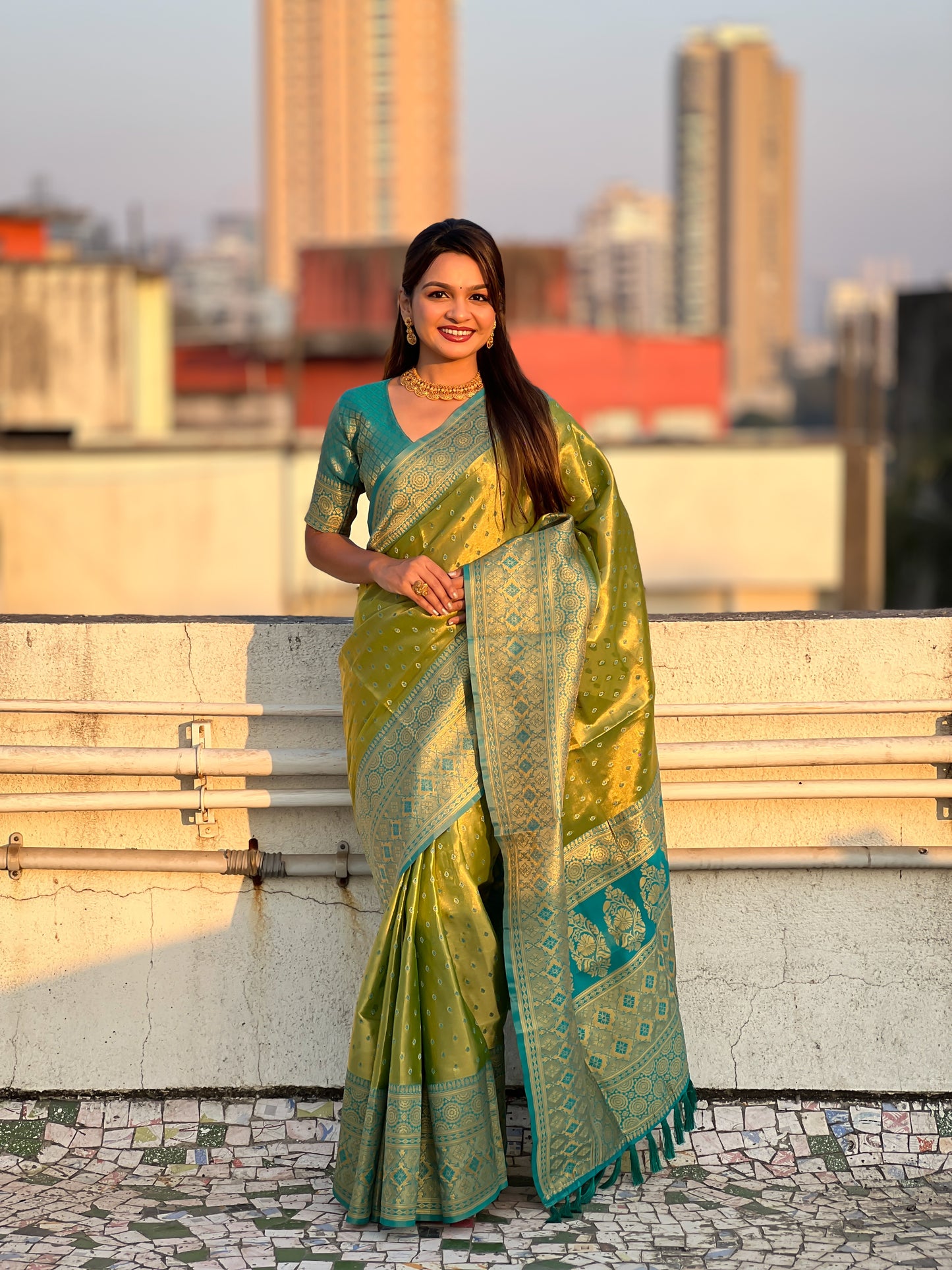 Banarasi Soft Silk Weaving Saree