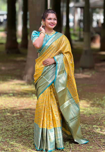 Banarasi Soft Silk Weaving Saree