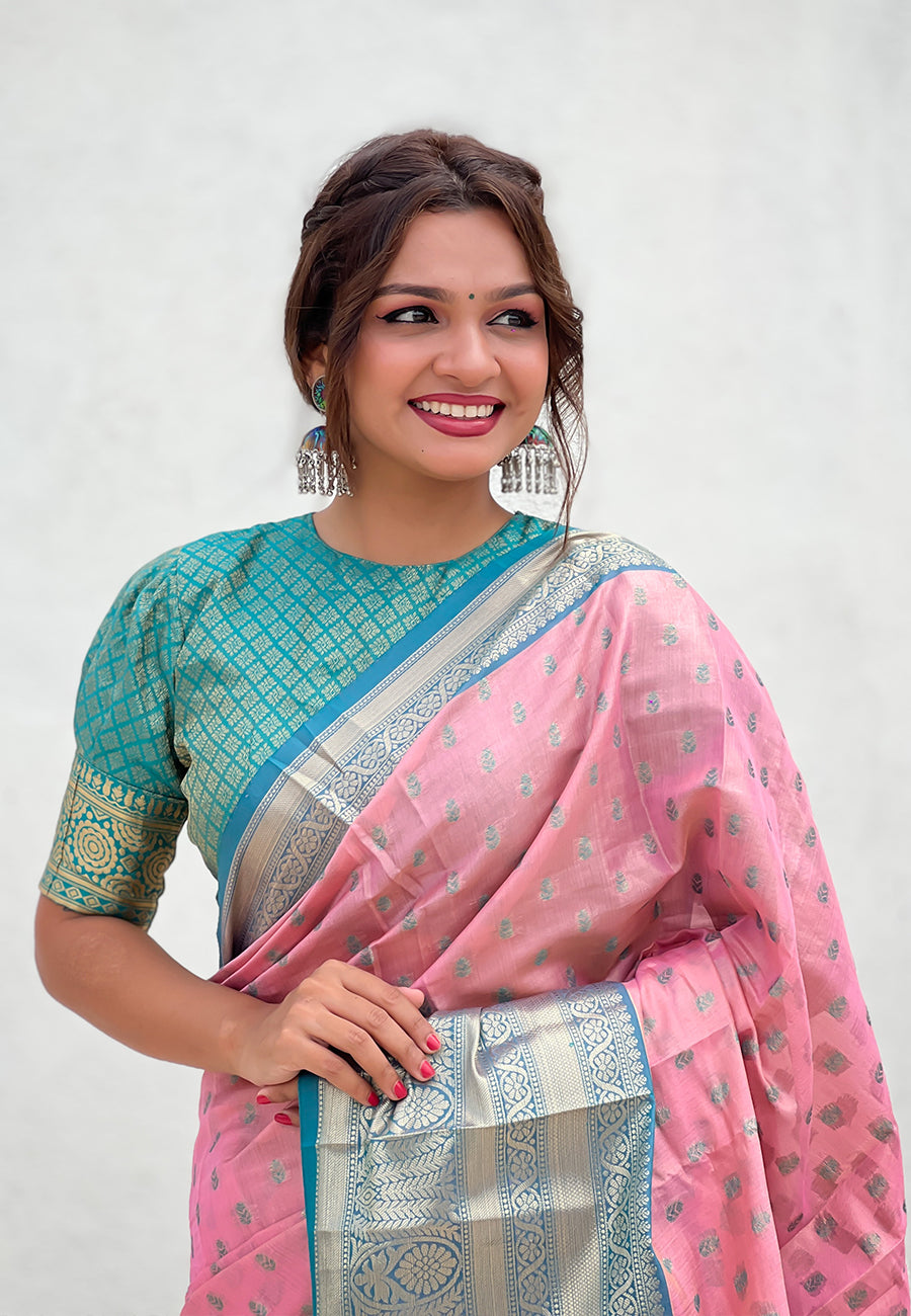 Banarasi Soft Silk Weaving Saree