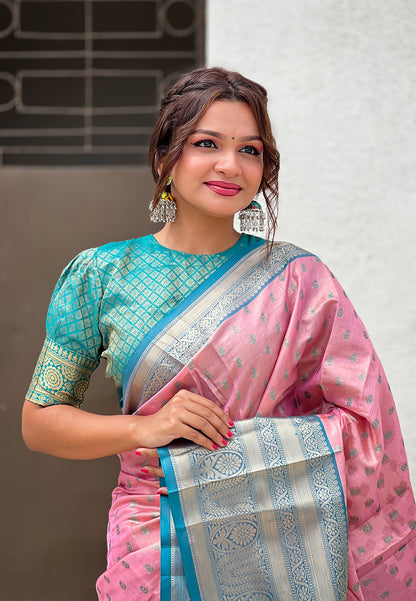 Banarasi Soft Silk Weaving Saree