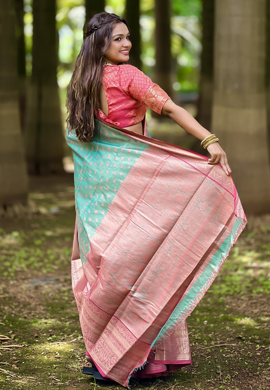 Banarasi Soft Silk Weaving Saree