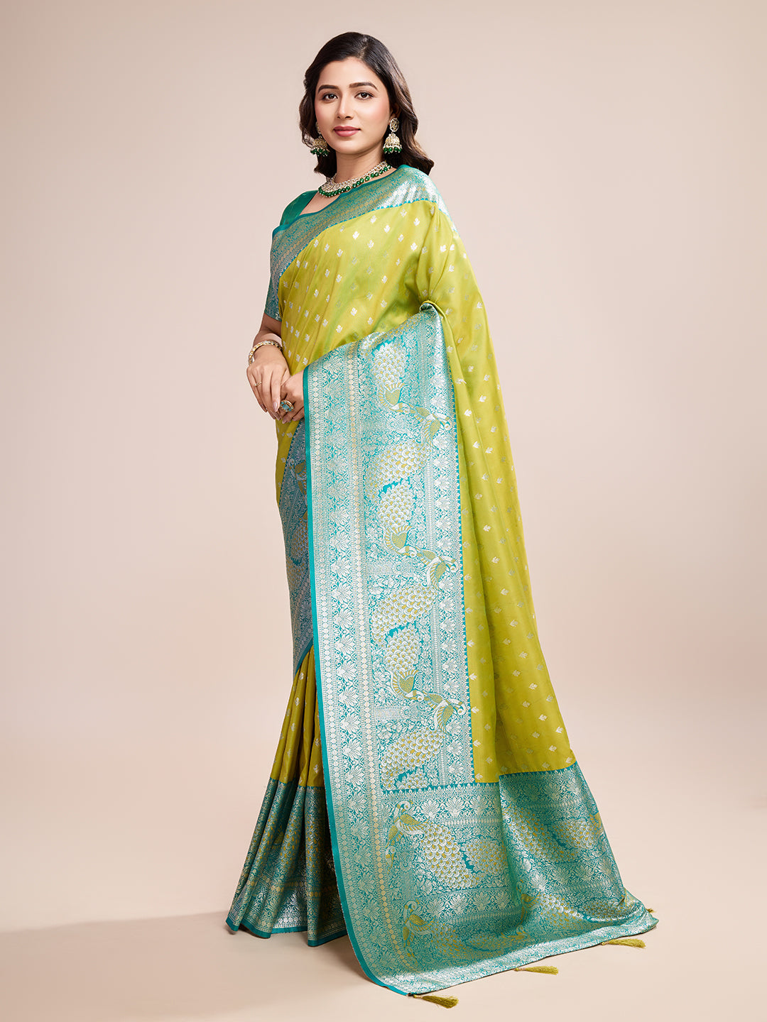 Banarasi Silk Zari Weaving Saree