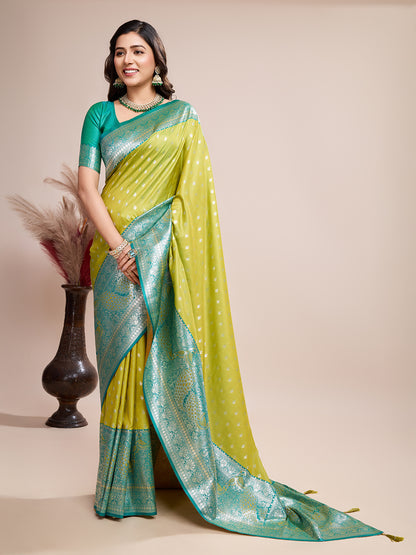 Banarasi Silk Zari Weaving Saree