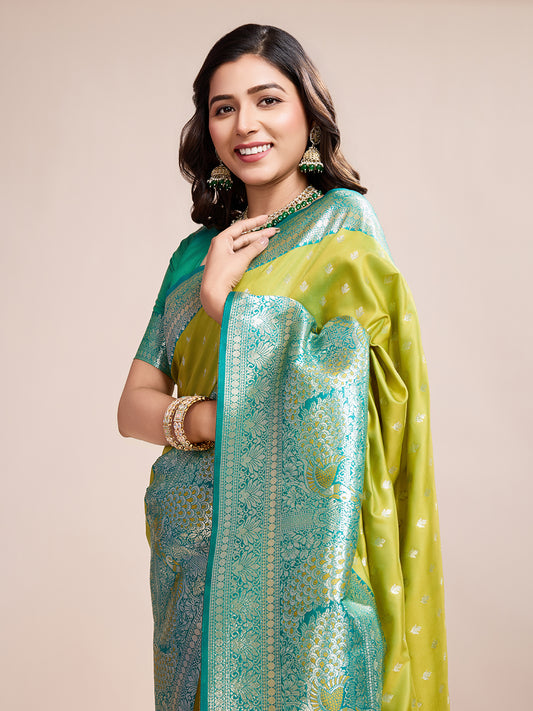 Banarasi Silk Zari Weaving Saree